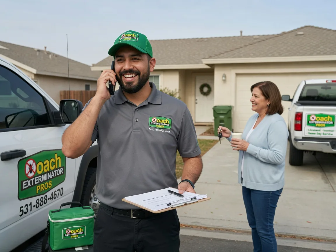 Pest Control Roach Exterminator Stryker, OH FAQs